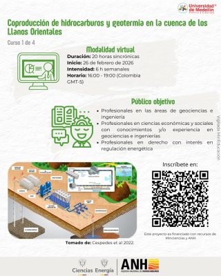 Nuevo curso: coproducción geotérmica e hidrocarburos en Colombia