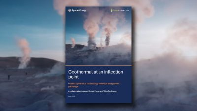 ThinkGeoEnergy y Rystad Energy publican reporte conjunto sobre el mercado de la energía geotérmica