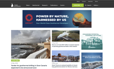 ThinkGeoEnergy y Rystad Energy publican reporte conjunto sobre el mercado de la energía geotérmica