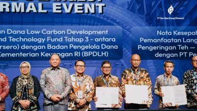 Geo Dipa firma memorando de entendimiento para explorar el suministro de calor geotérmico para el procesamiento del té en Indonesia